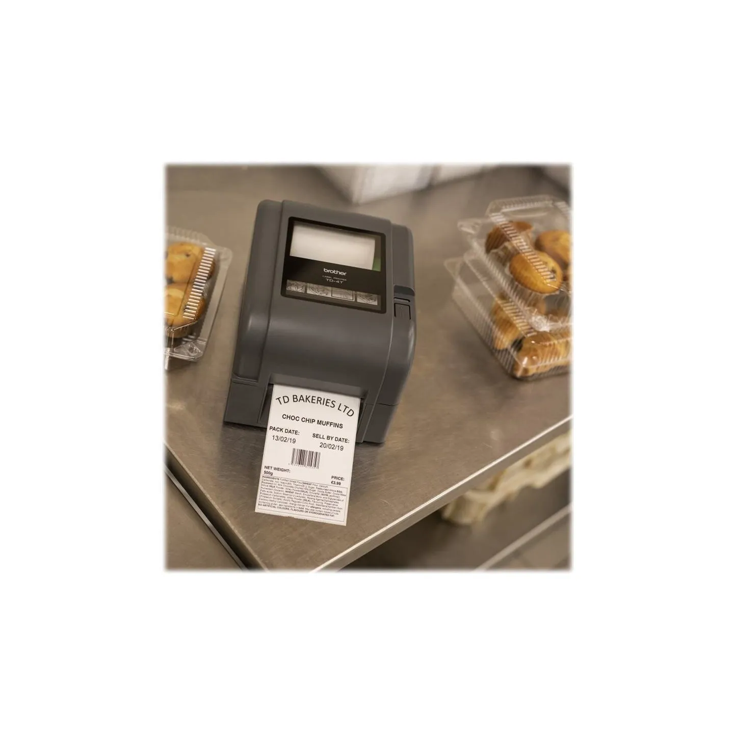 Brother TD-4520TN | Monochrome | Thermal | Label Printer | Black