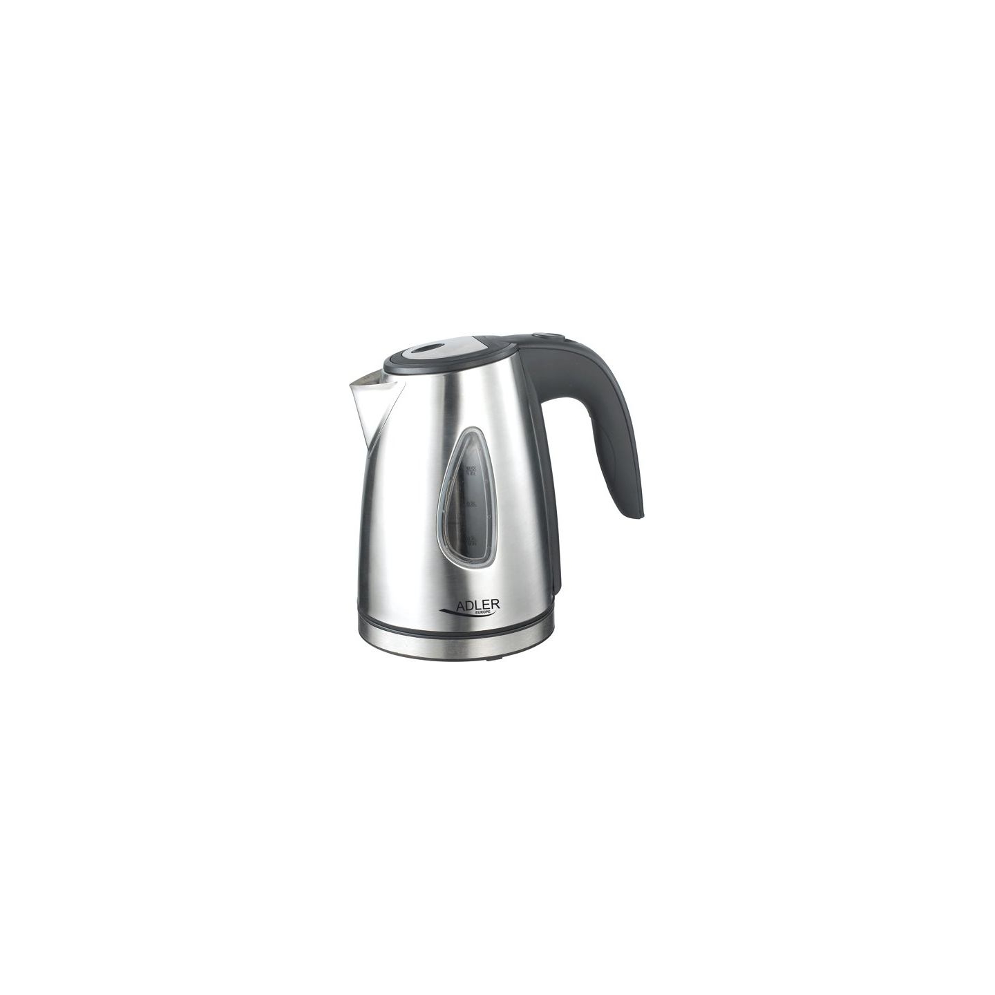Adler | Kettle | AD 1203 | Standard | 1630 W | 1 L | Stainless steel | 360° rotational base