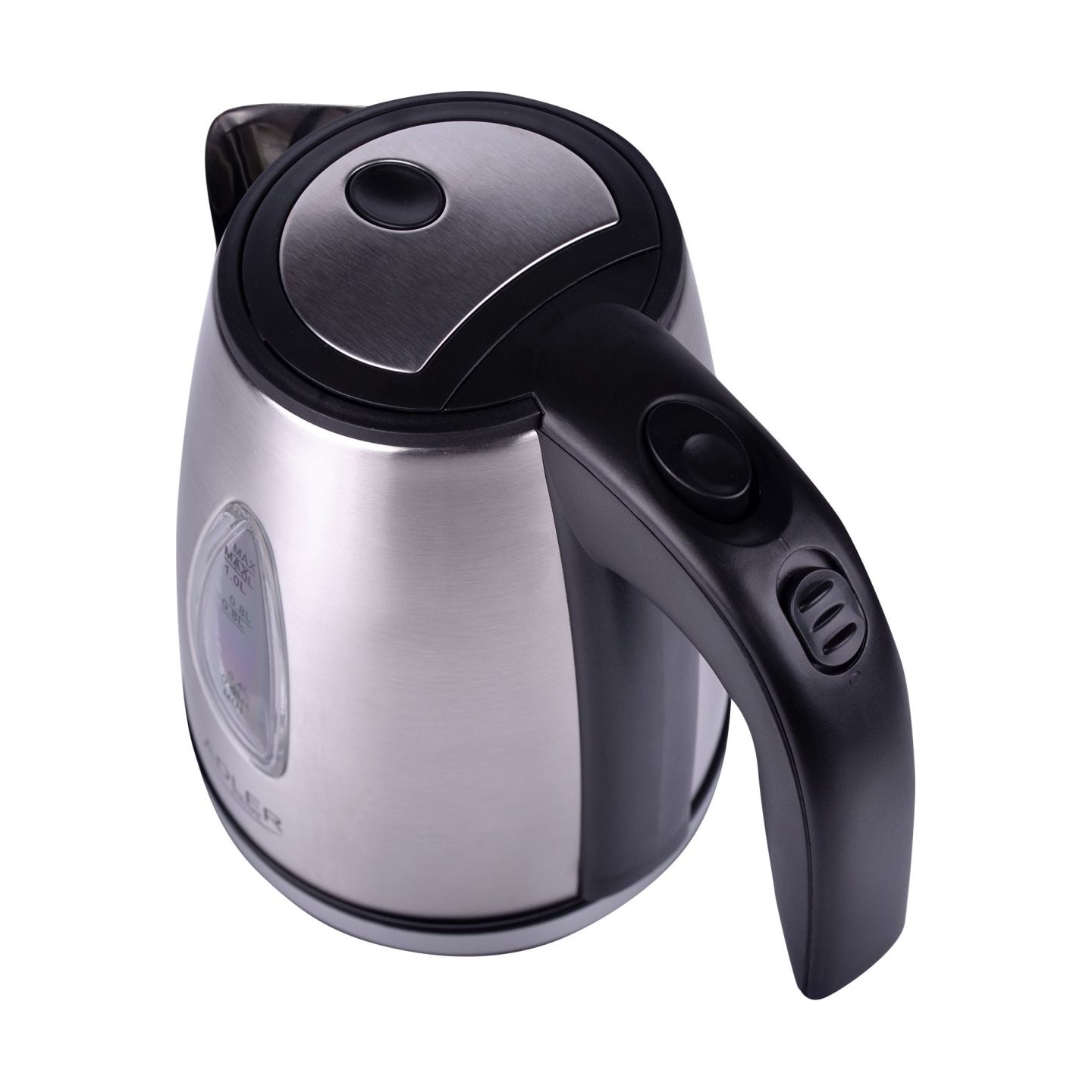 Adler | Kettle | AD 1203 | Standard | 1630 W | 1 L | Stainless steel | 360° rotational base