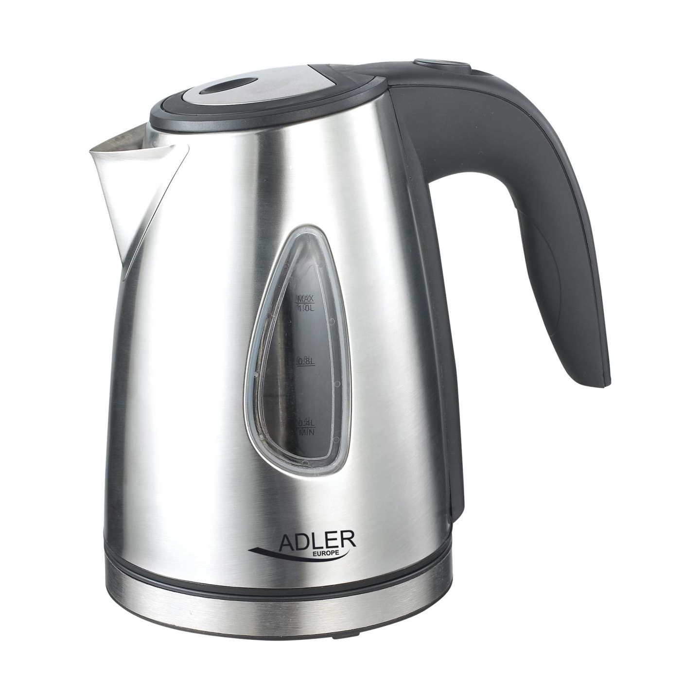 Adler | Kettle | AD 1203 | Standard | 1630 W | 1 L | Stainless steel | 360° rotational base