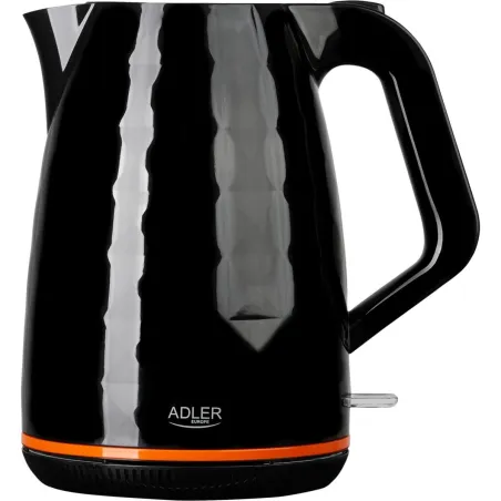 Adler | Kettle | AD 1277 | Standard | 2200 W | 1.7 L | Plastic | 360° rotational base | Black