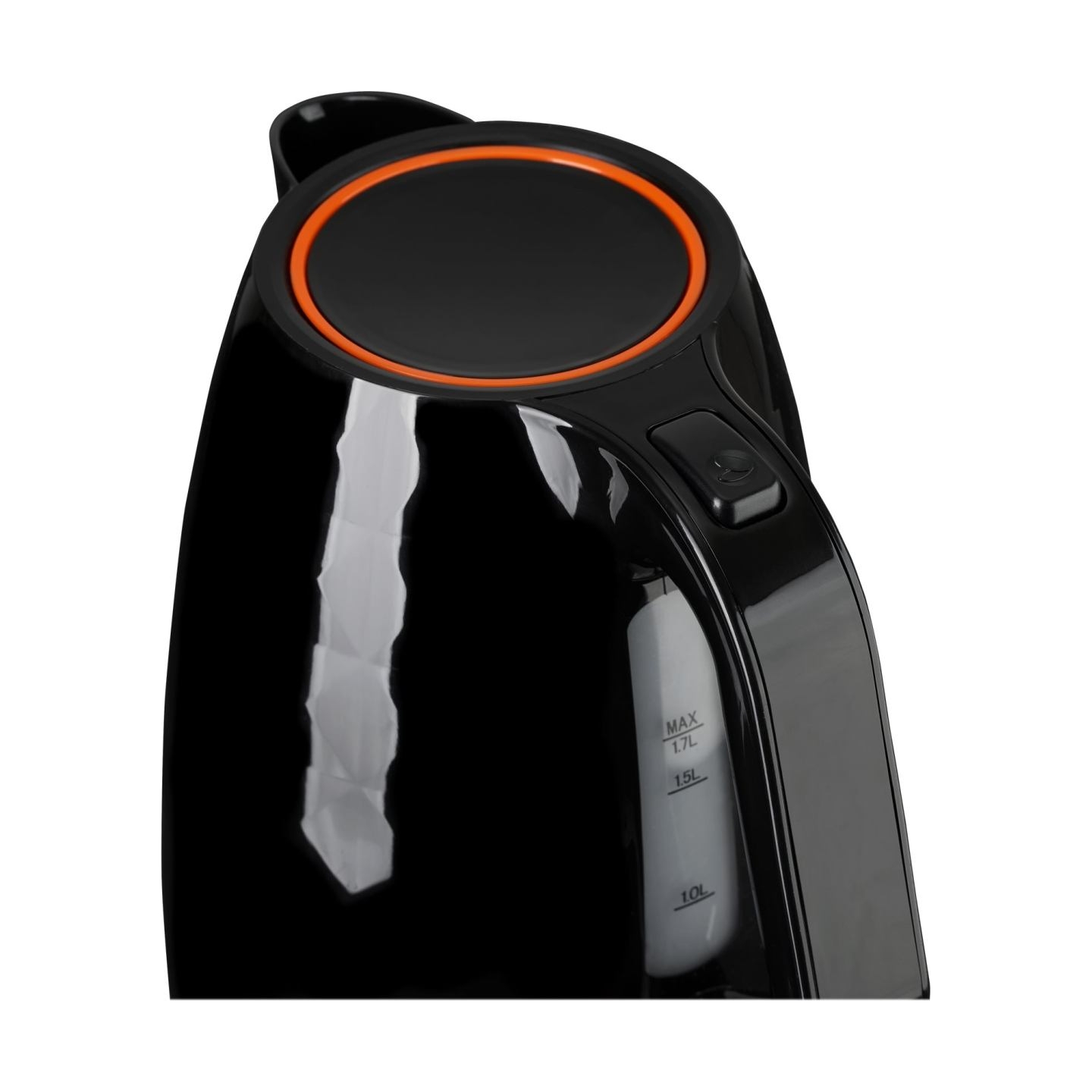 Adler | Kettle | AD 1277 | Standard | 2200 W | 1.7 L | Plastic | 360° rotational base | Black
