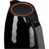 Adler | Kettle | AD 1277 | Standard | 2200 W | 1.7 L | Plastic | 360° rotational base | Black