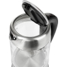Adler | Kettle | AD 1247 | With electronic control | 1850 W | 1.7 L | Stainless steel/Glass | 360° rotational base | Stainless s