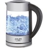Adler | Kettle | AD 1247 | With electronic control | 1850 W | 1.7 L | Stainless steel/Glass | 360° rotational base | Stainless s