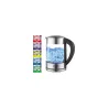 Adler | Kettle | AD 1247 | With electronic control | 1850 W | 1.7 L | Stainless steel/Glass | 360° rotational base | Stainless s