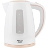 Adler | Kettle | AD 1264 | Standard | 2200 W | 1.7 L | Plastic | 360° rotational base | White