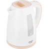Adler | Kettle | AD 1264 | Standard | 2200 W | 1.7 L | Plastic | 360° rotational base | White