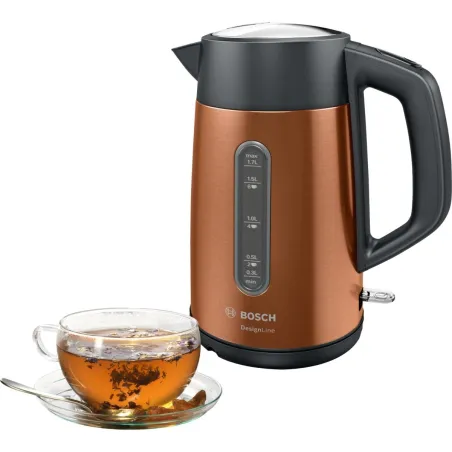 Bosch | Kettle | TWK4P439 | Electric | 2400 W | 1.7 L | Stainless steel | 360° rotational base | Copper
