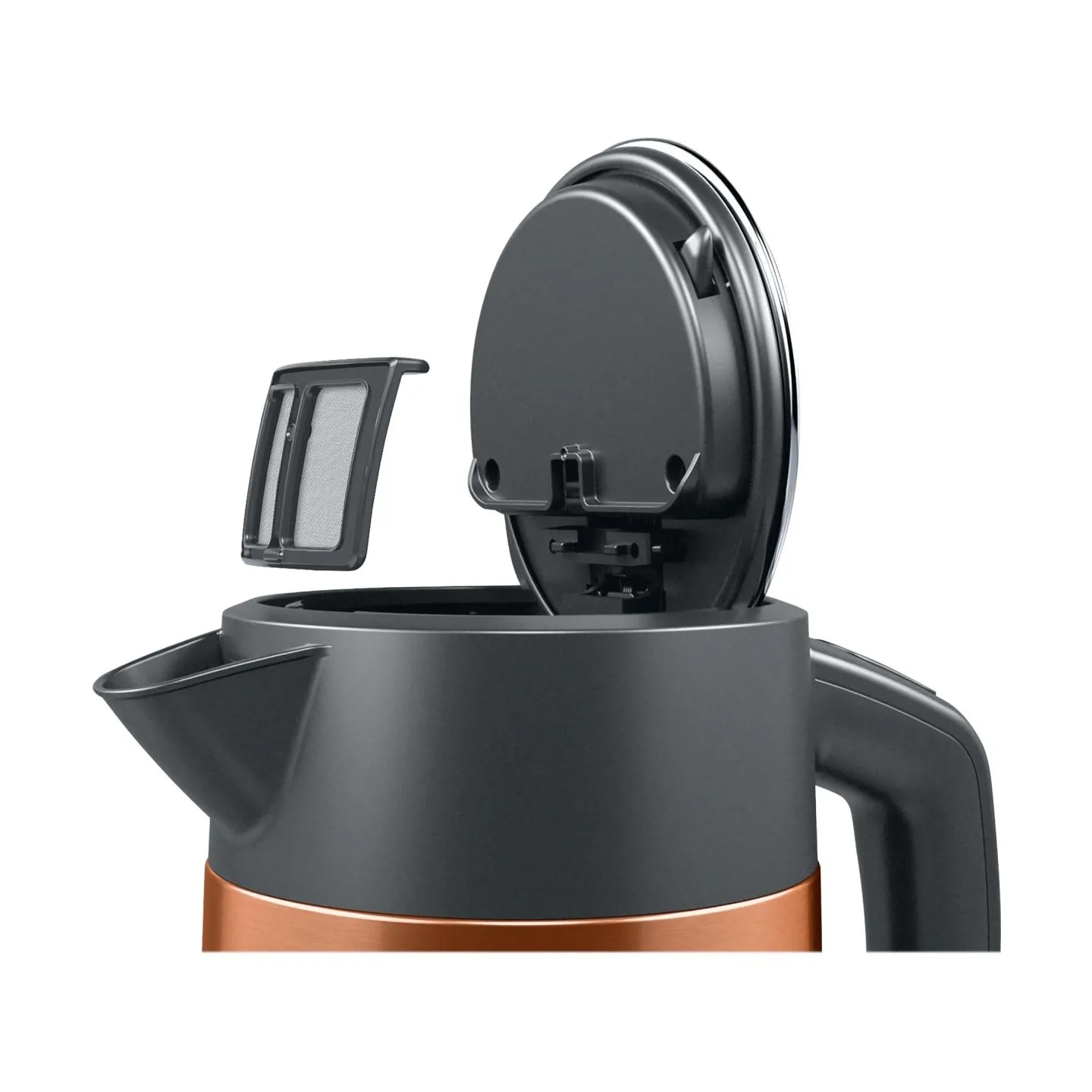 Bosch | Kettle | TWK4P439 | Electric | 2400 W | 1.7 L | Stainless steel | 360° rotational base | Copper