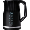 Adler Kettle with LED display | AD 1350 | Electric | 2200 W | 1.7 L | Stainless Steel | 360° rotational base | Black