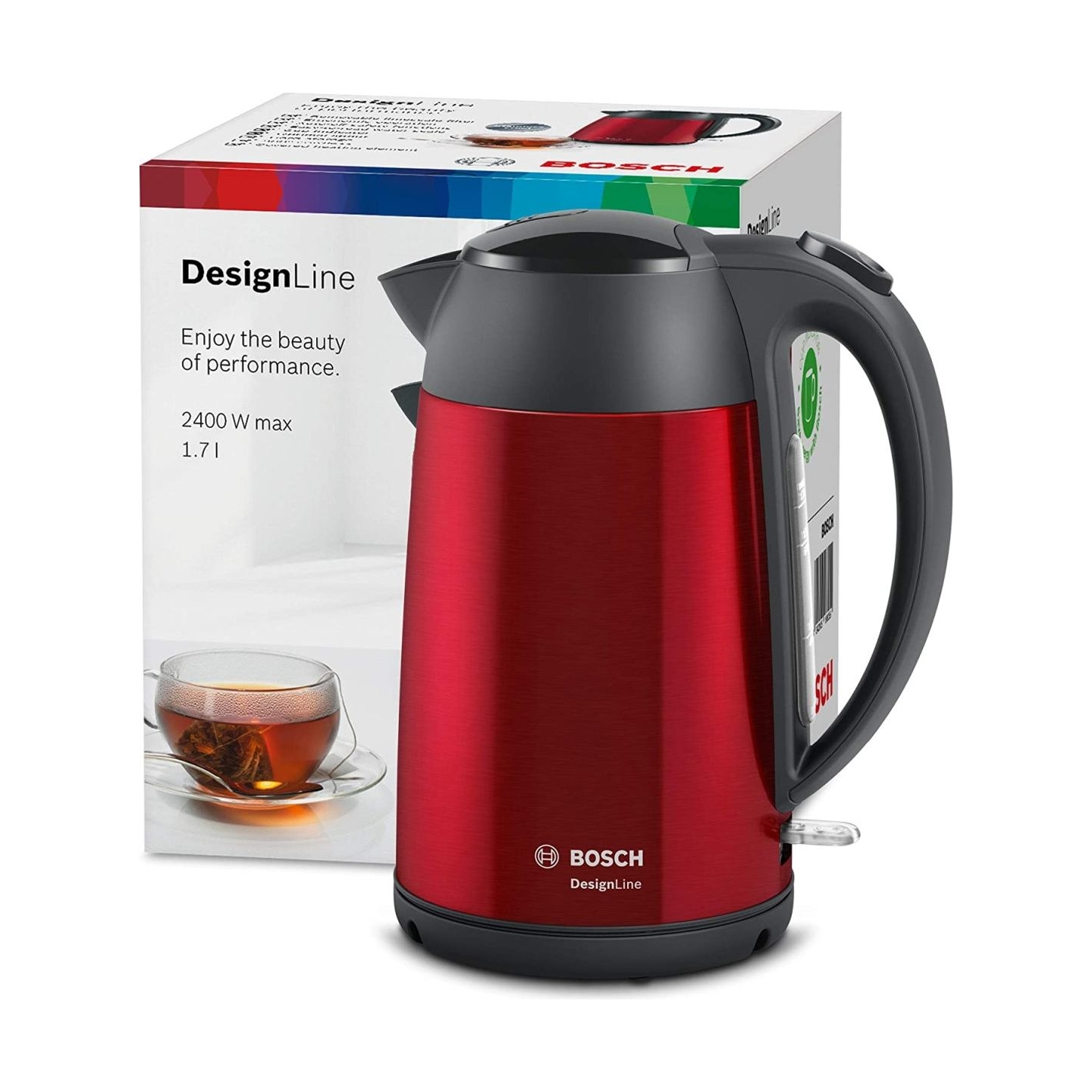 Bosch Kettle TWK3P424 1,7l red