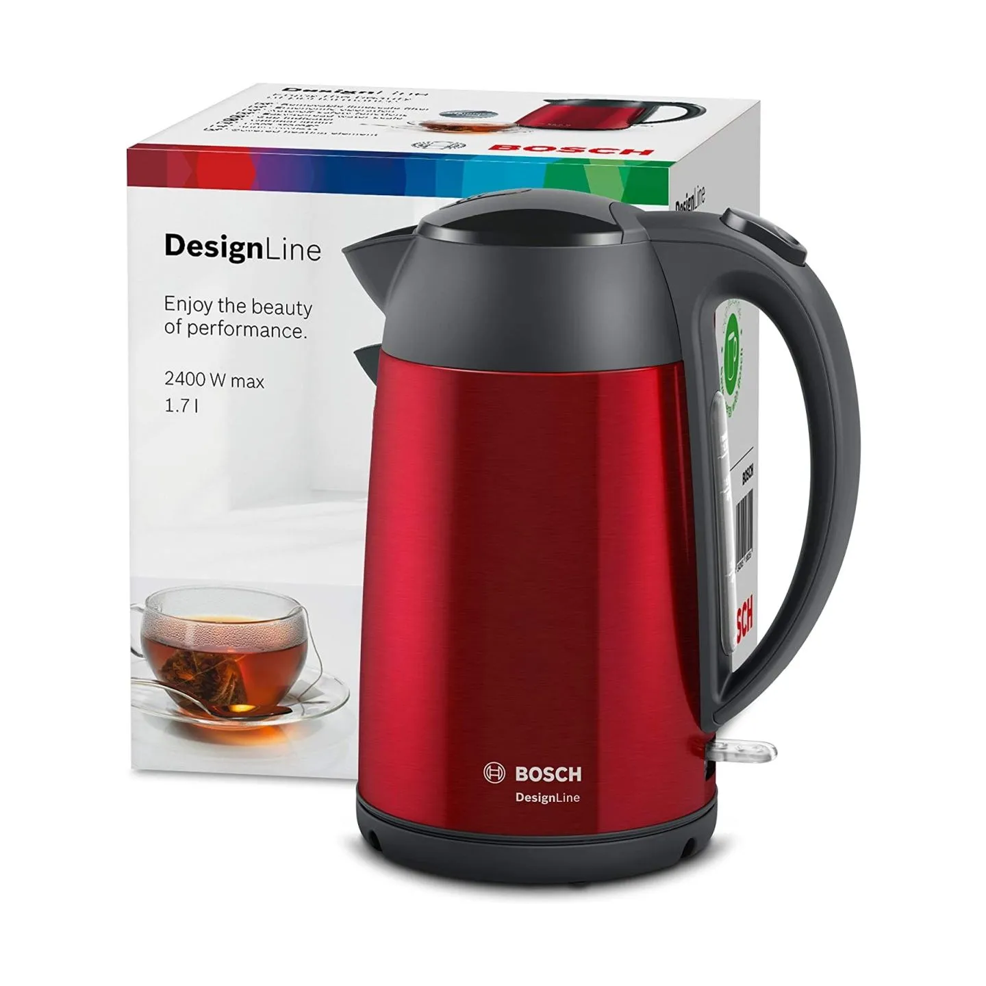 Bosch Kettle TWK3P424 1,7l red