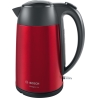 Bosch | Kettle | DesignLine TWK3P424 | Electric | 2400 W | 1.7 L | Stainless steel | 360° rotational base | Red