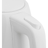 Adler Kettle | AD 1380w | Electric | 2200 W | 1 L | Polypropylene | 360° rotational base | White