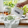 Adler Kettle | AD 1380w | Electric | 2200 W | 1 L | Polypropylene | 360° rotational base | White
