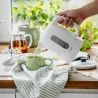 Adler Kettle | AD 1380w | Electric | 2200 W | 1 L | Polypropylene | 360° rotational base | White