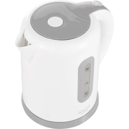 Adler | Kettles | AD 1234 | Standard kettle | 2200 W | 1.7 L | Plastic | 360° rotational base | White