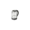 Adler | Kettle | AD 1286 | Standard | 2200 W | 2 L | Plastic/Glass | 360° rotational base | Grey/ transparent