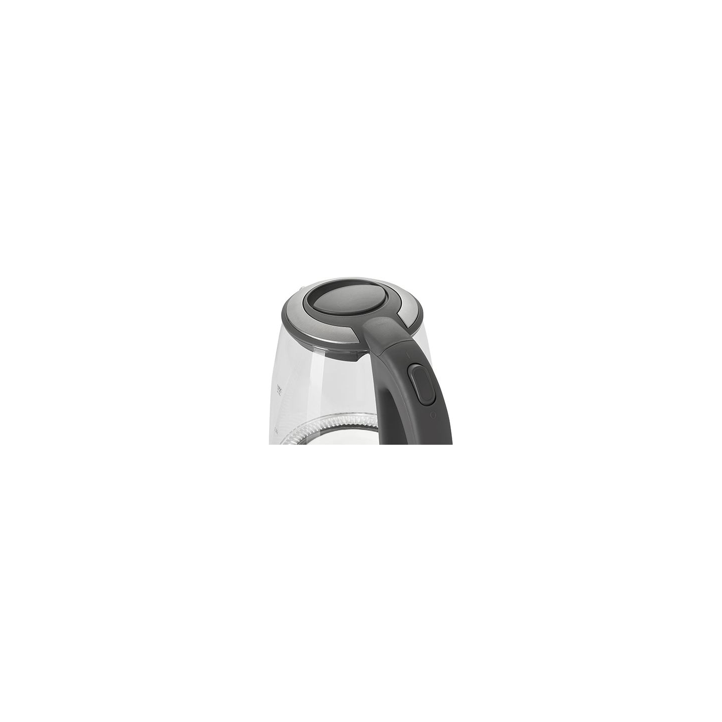 Adler | Kettle | AD 1286 | Standard | 2200 W | 2 L | Plastic/Glass | 360° rotational base | Grey/ transparent