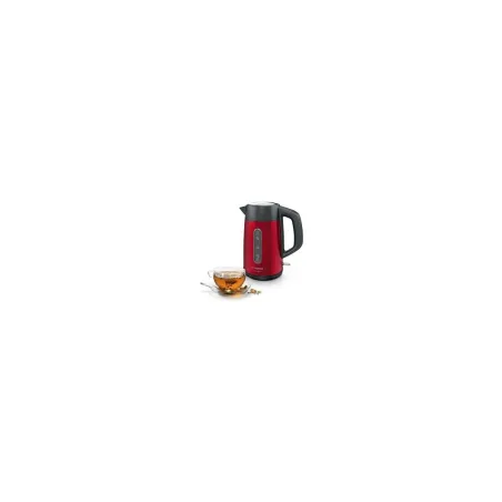 Bosch | Kettle | DesignLine TWK4P434 | Electric | 2400 W | 1.7 L | Stainless steel | 360° rotational base | Red/Black