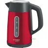 Bosch | Kettle | DesignLine TWK4P434 | Electric | 2400 W | 1.7 L | Stainless steel | 360° rotational base | Red/Black