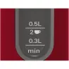 Bosch | Kettle | DesignLine TWK4P434 | Electric | 2400 W | 1.7 L | Stainless steel | 360° rotational base | Red/Black