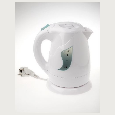 Adler | Kettle | AD 08 | Standard | 850 W | 1 L | Plastic | 360° rotational base | White