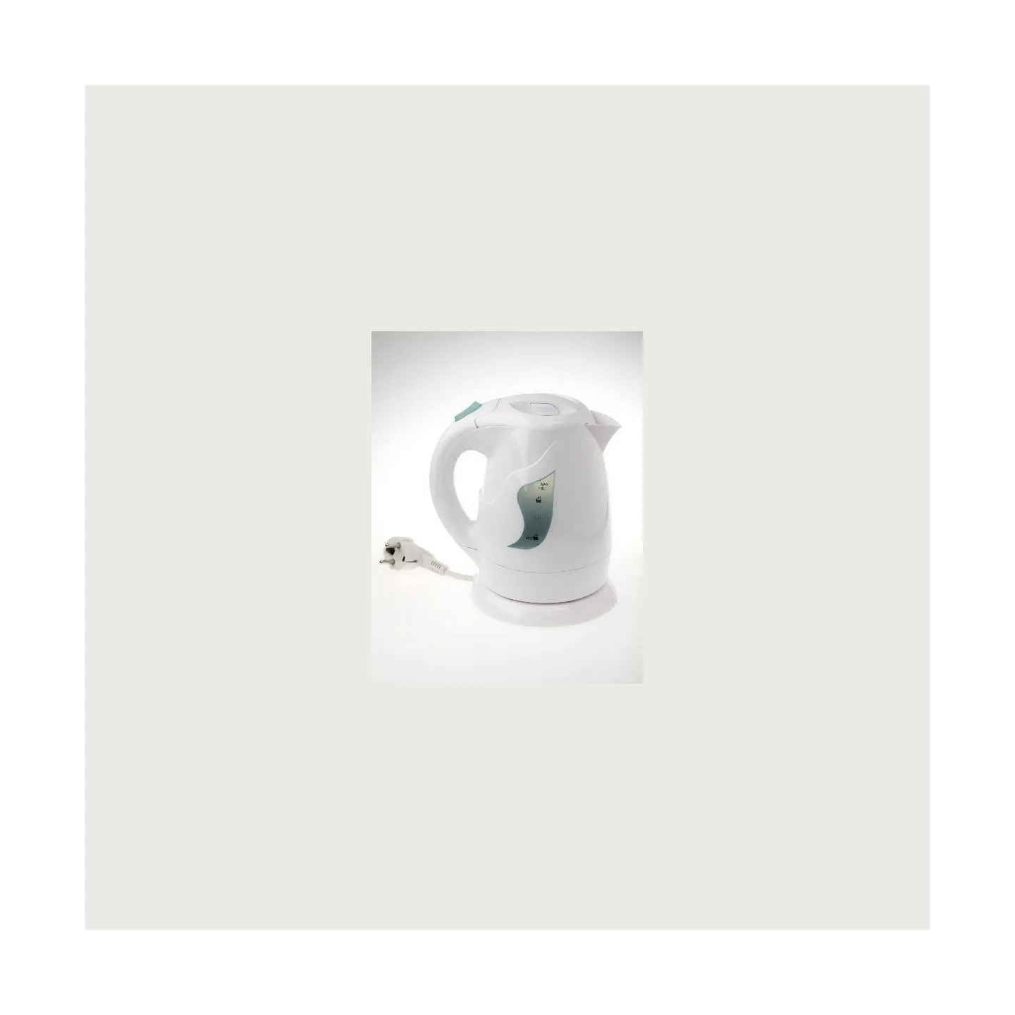 Adler | Kettle | AD 08 | Standard | 850 W | 1 L | Plastic | 360° rotational base | White