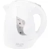 Adler | Kettle | AD 08 | Standard | 850 W | 1 L | Plastic | 360° rotational base | White