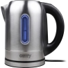 Camry | Kettle | CR 1253 | With electronic control | 2200 W | 1.7 L | Stainless steel | 360° rotational base | Stainless steel