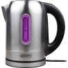 Camry | Kettle | CR 1253 | With electronic control | 2200 W | 1.7 L | Stainless steel | 360° rotational base | Stainless steel
