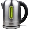 Camry | Kettle | CR 1253 | With electronic control | 2200 W | 1.7 L | Stainless steel | 360° rotational base | Stainless steel