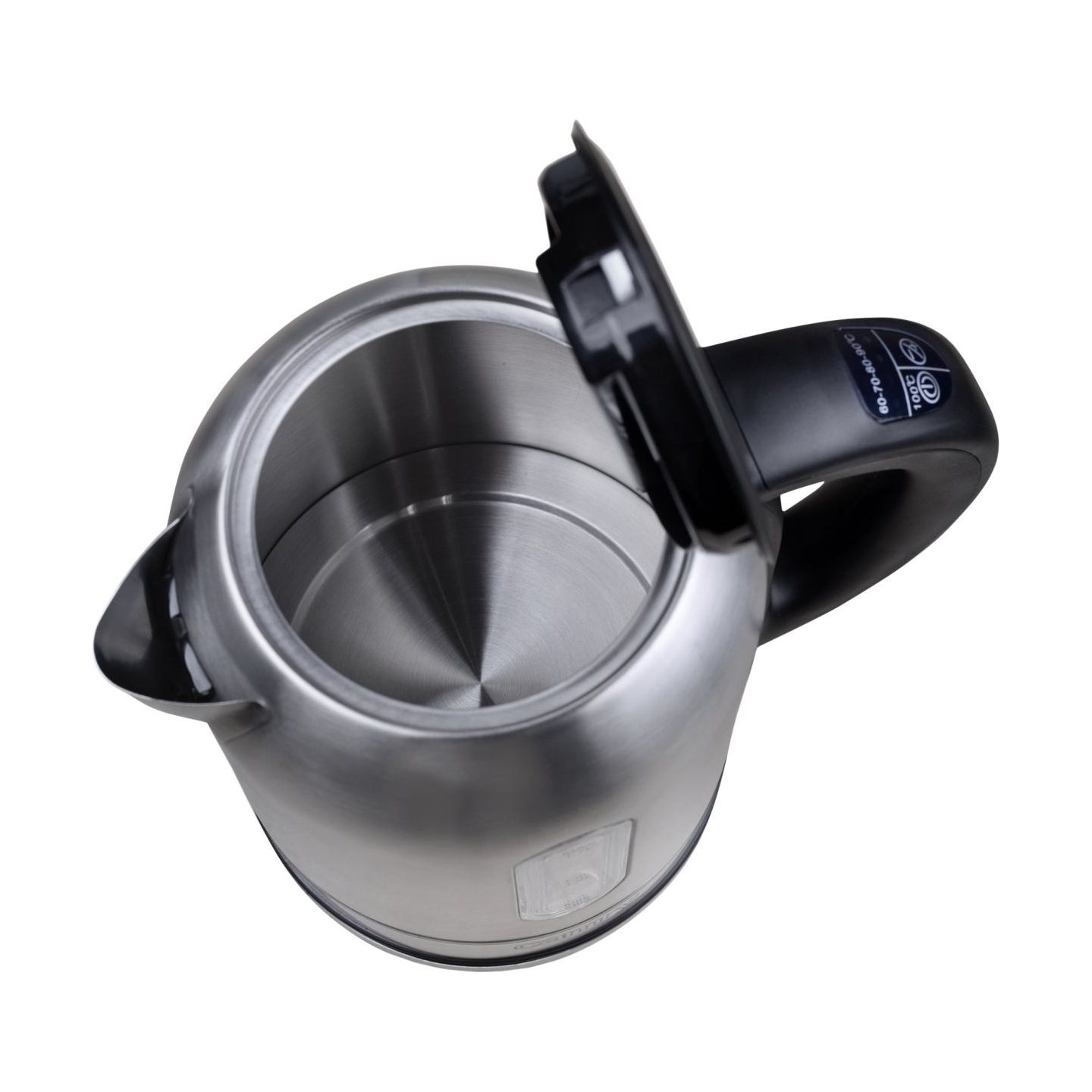 Camry | Kettle | CR 1253 | With electronic control | 2200 W | 1.7 L | Stainless steel | 360° rotational base | Stainless steel