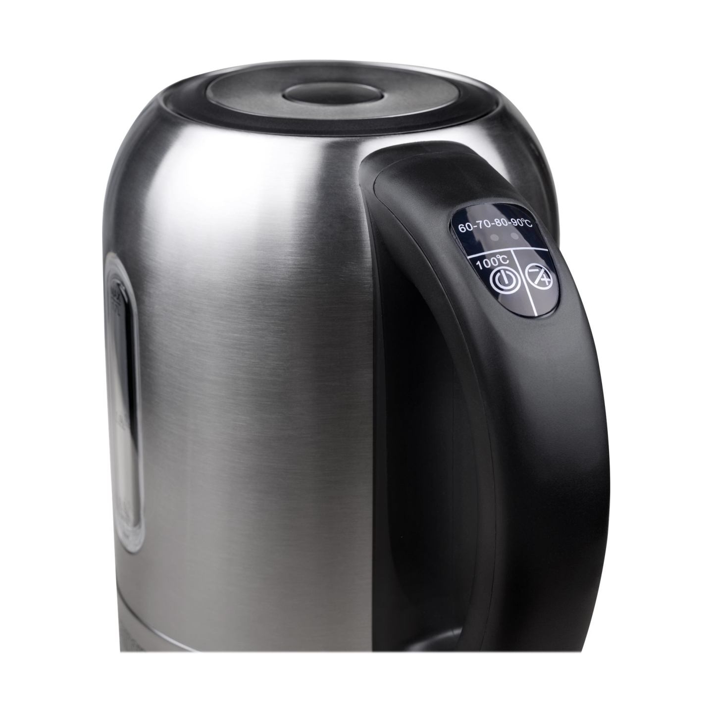 Camry | Kettle | CR 1253 | With electronic control | 2200 W | 1.7 L | Stainless steel | 360° rotational base | Stainless steel