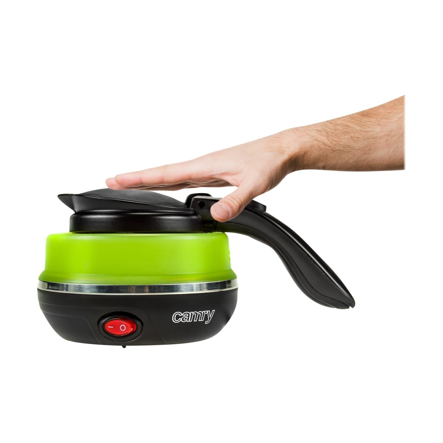 Camry | Travel kettle | CR 1265 | Electric | 750 W | 0.5 L | Plastic | Green