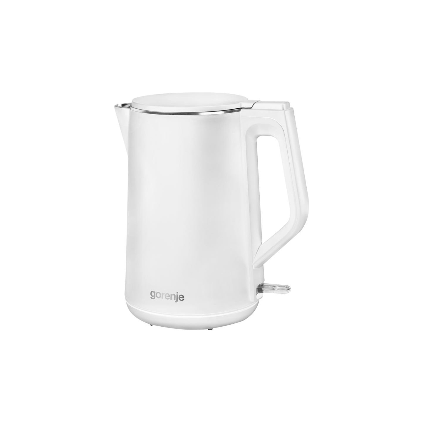 Gorenje | Kettle | K15DWW | Electric | 2200 W | 1.5 L | Plastic + metal | 360° rotational base | White