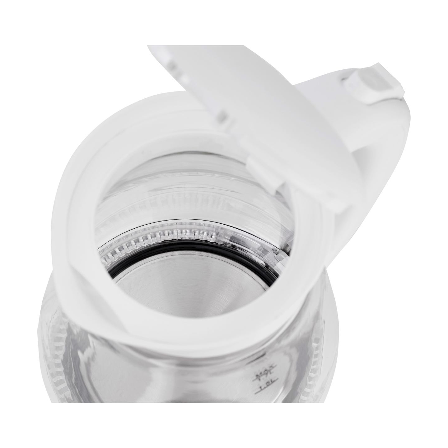 Adler | Kettle | AD 1274 | Electric | 2200 W | 1.7 L | Polypropylene/Glass | 360° rotational base | White