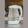 Adler | Kettle | AD 1274 | Electric | 2200 W | 1.7 L | Polypropylene/Glass | 360° rotational base | White