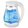 Adler | Kettle | AD 1274 | Electric | 2200 W | 1.7 L | Polypropylene/Glass | 360° rotational base | White