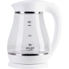 Adler | Kettle | AD 1274 | Electric | 2200 W | 1.7 L | Polypropylene/Glass | 360° rotational base | White