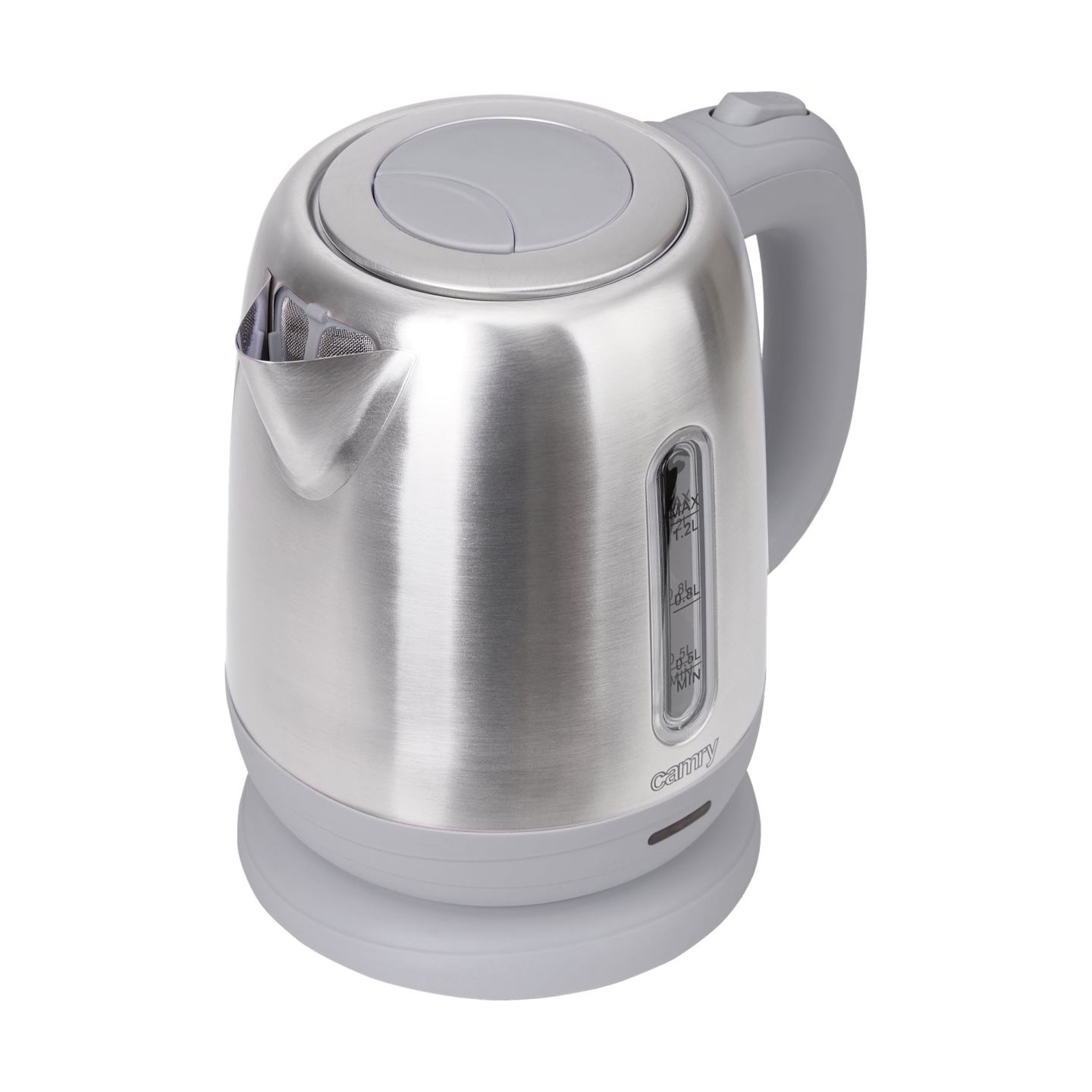 Camry | Kettle | CR 1278 | Standard | 1630 W | 1.2 L | Stainless steel | 360° rotational base | Stainless steel