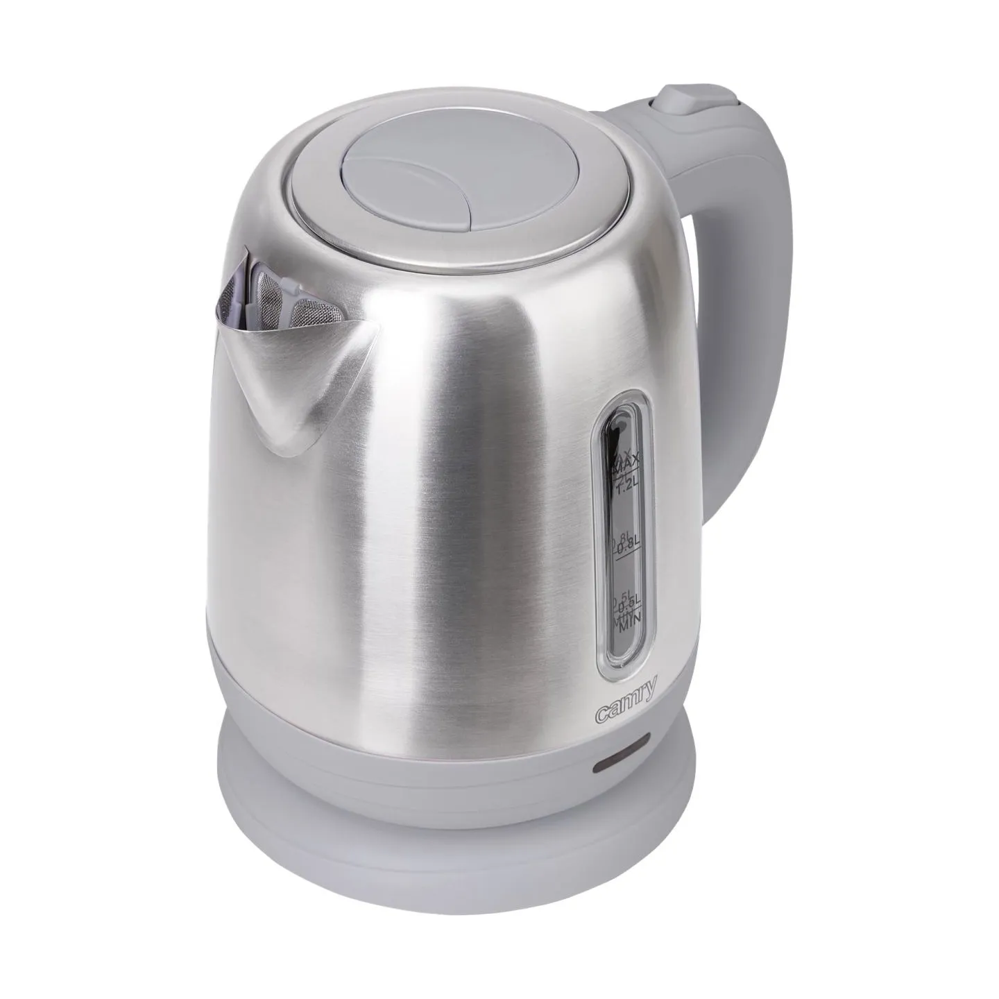 Camry | Kettle | CR 1278 | Standard | 1630 W | 1.2 L | Stainless steel | 360° rotational base | Stainless steel