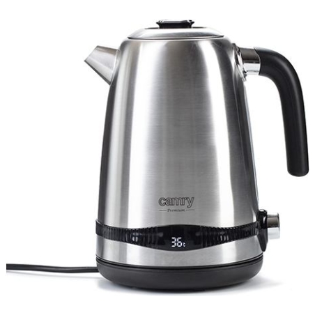 Camry | Kettle | CR 1291 | Electric | 2200 W | 1.7 L | Stainless steel | 360° rotational base | Stainless steel