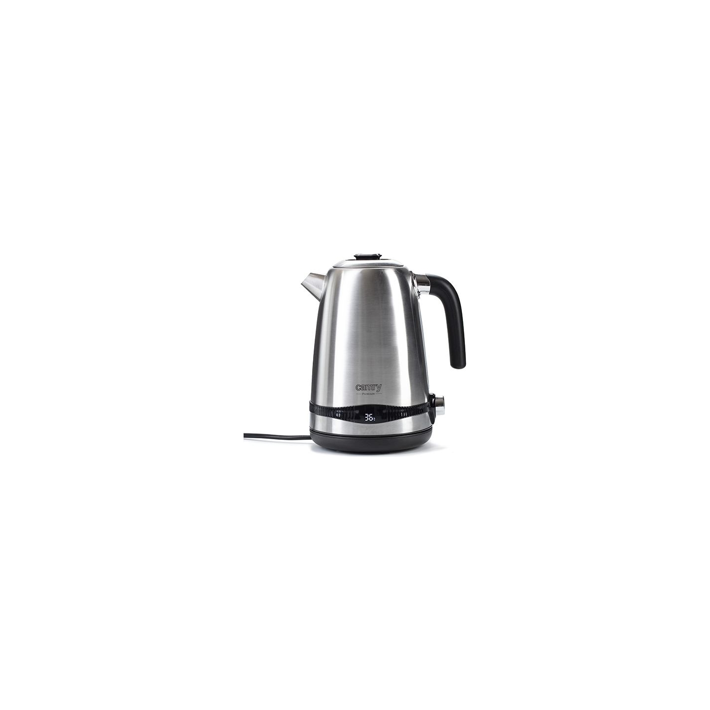 Camry | Kettle | CR 1291 | Electric | 2200 W | 1.7 L | Stainless steel | 360° rotational base | Stainless steel