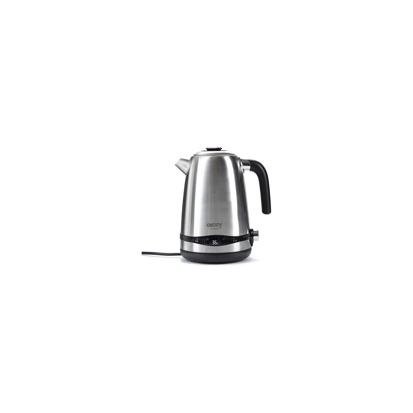 Camry | Kettle | CR 1291 | Electric | 2200 W | 1.7 L | Stainless steel | 360° rotational base | Stainless steel