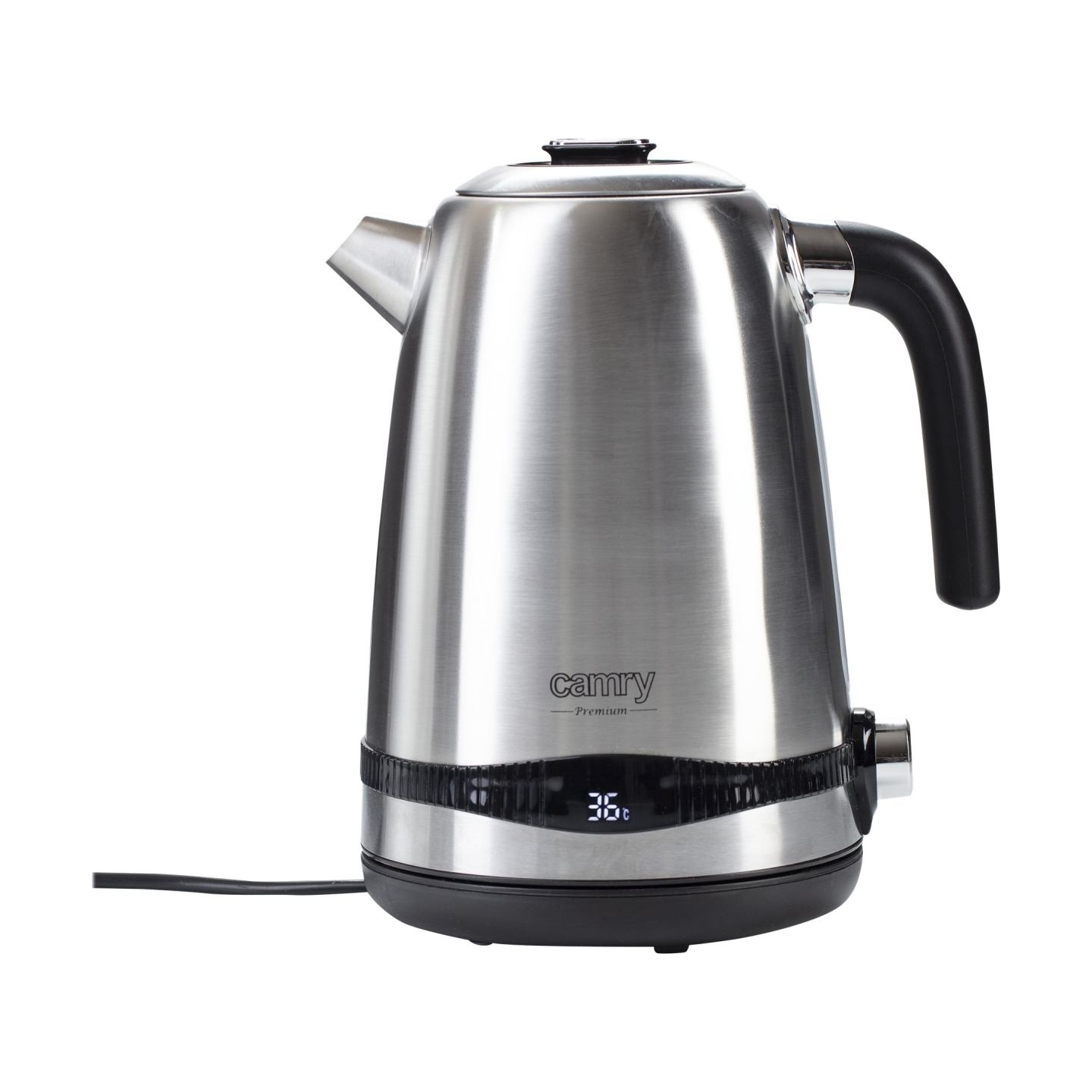 Camry | Kettle | CR 1291 | Electric | 2200 W | 1.7 L | Stainless steel | 360° rotational base | Stainless steel