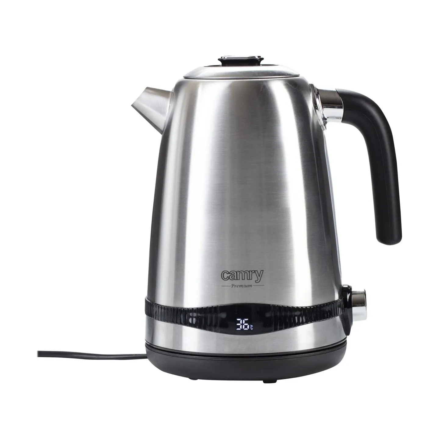 Camry | Kettle | CR 1291 | Electric | 2200 W | 1.7 L | Stainless steel | 360° rotational base | Stainless steel