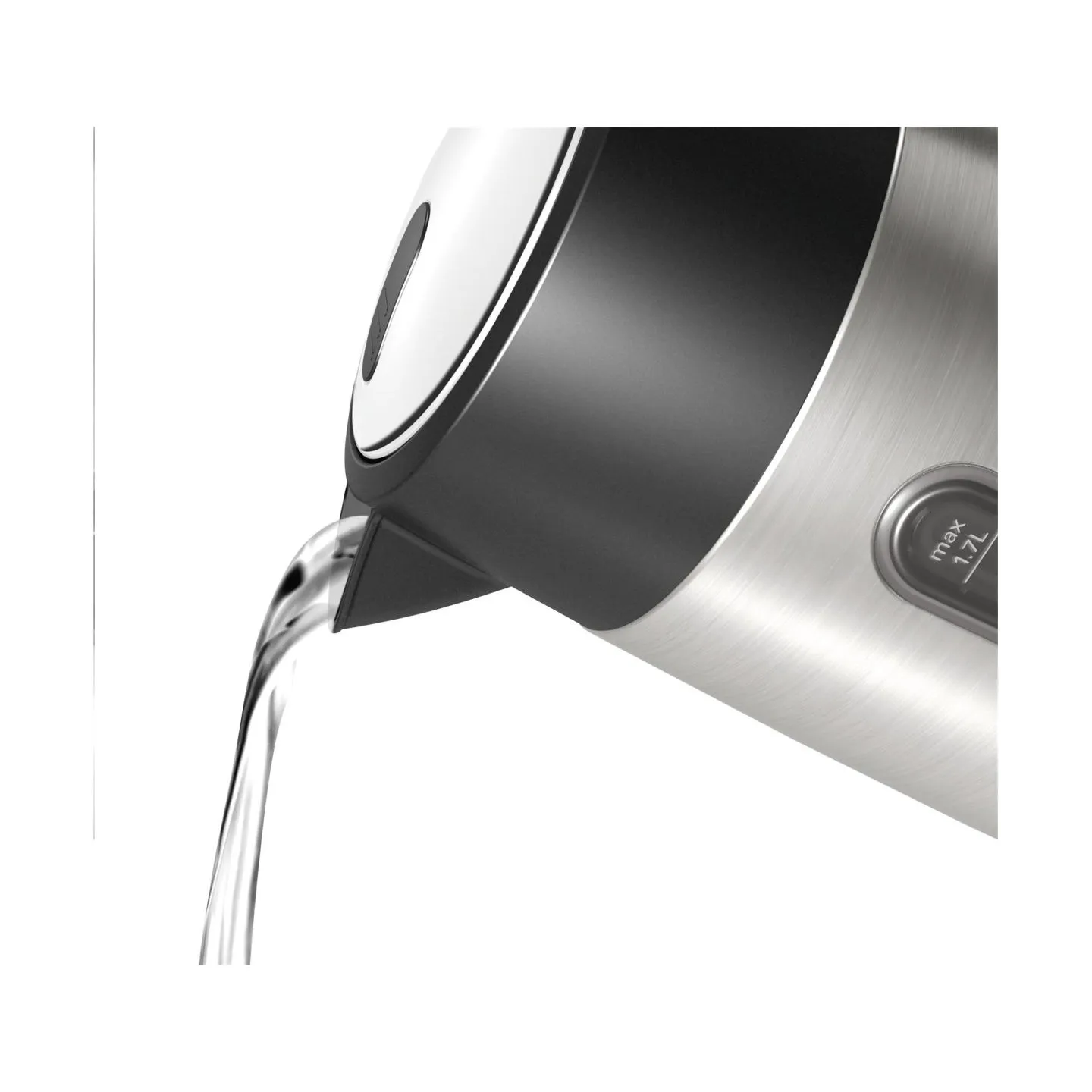 Bosch | Kettle | DesignLine TWK4P440 | Electric | 2400 W | 1.7 L | Stainless steel | 360° rotational base | Stainless steel/Blac