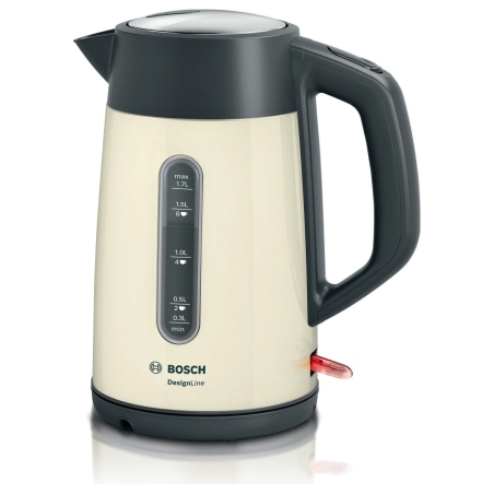 Bosch | Kettle | TWK4P437 | Electric | 2400 W | 1.7 L | Stainless steel | Beige